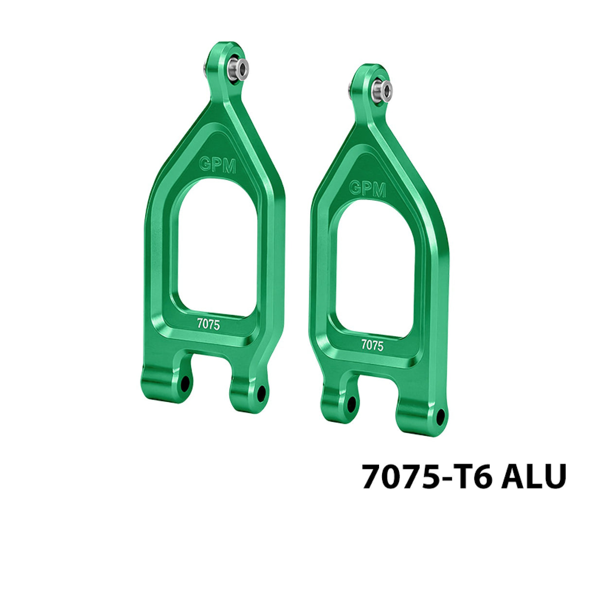 GPM RACING,ARRMA-GORGON ALUMINUM 7075 FRONT UPPER SUSPENSION ARMS MGO054