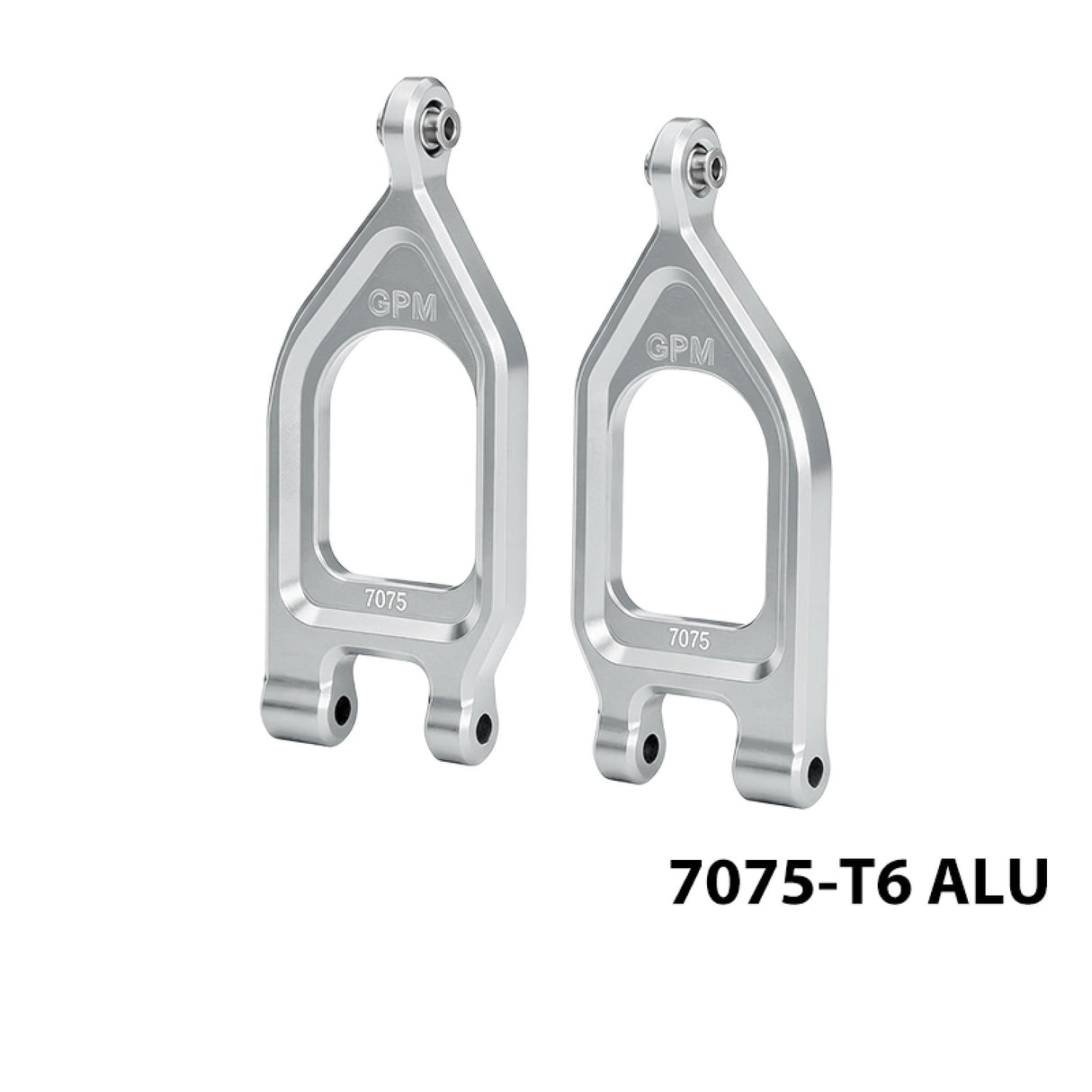 GPM RACING,ARRMA-GORGON ALUMINUM 7075 FRONT UPPER SUSPENSION ARMS MGO054