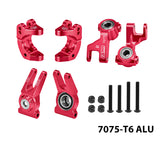 GPM RACING,ARRMA GORGON 4X2 MEGA 550 GPM RACING ALUMINUM 7075 FRONT C HUBS & FRONT STEERING BLOCK & REAR HUB (LARGER INNER BEARINGS) MGO192122