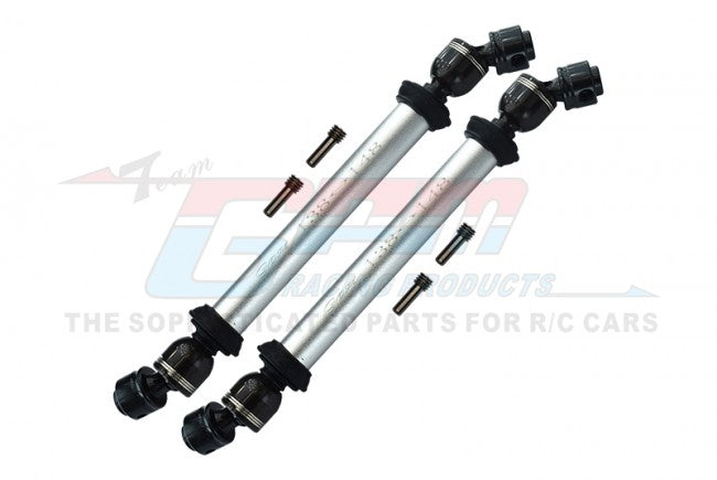 GPM RACING,AXIAL SMT10 GRAVE DIGGER STEEL FRONT&REAR CENTER SHAFT WITH ALUMINIUM BODY (138MM-148MM) - 1PR SET MJ237SA