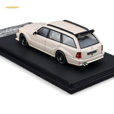 Mortal Mercedes-Benz S124 Milk Tea Color 1:64