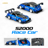 MicroTurbo Honda S2000 ENEOS #00 TOP FUEL - Candy Blue 1:64