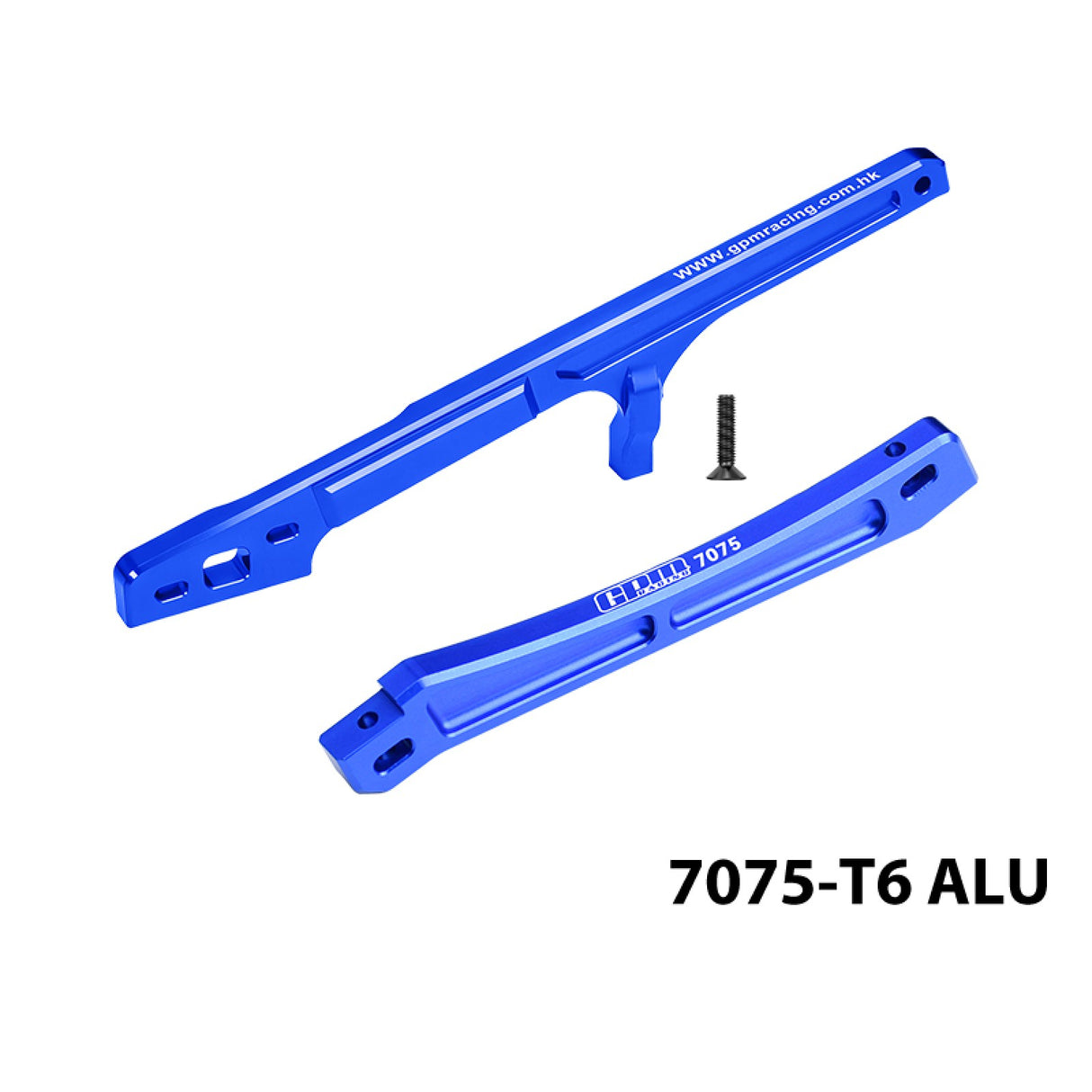 GPM RACING,ARRMA-TALION 7075 ALLOY FRONT AND REAR BRACE MTV6016FR