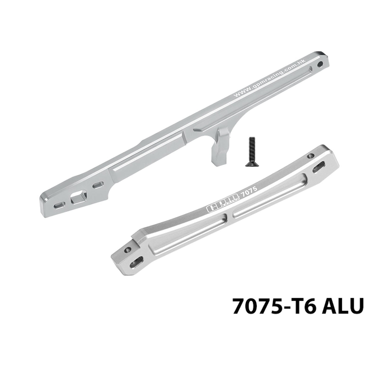 GPM RACING,ARRMA-TALION 7075 ALLOY FRONT AND REAR BRACE MTV6016FR