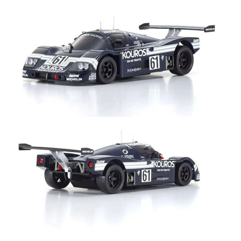 Kyosho MZP345KR Sauber-Mercedes C9 No.61 LM 1988 Auto Scale Body Mini-Z