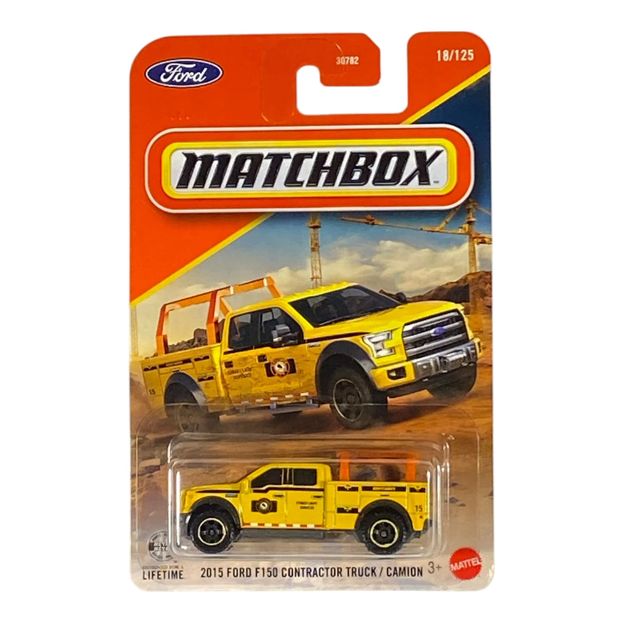 Matchbox 2015 Ford F150 Contractor Truck | 2026 Matchbox Series 18/125