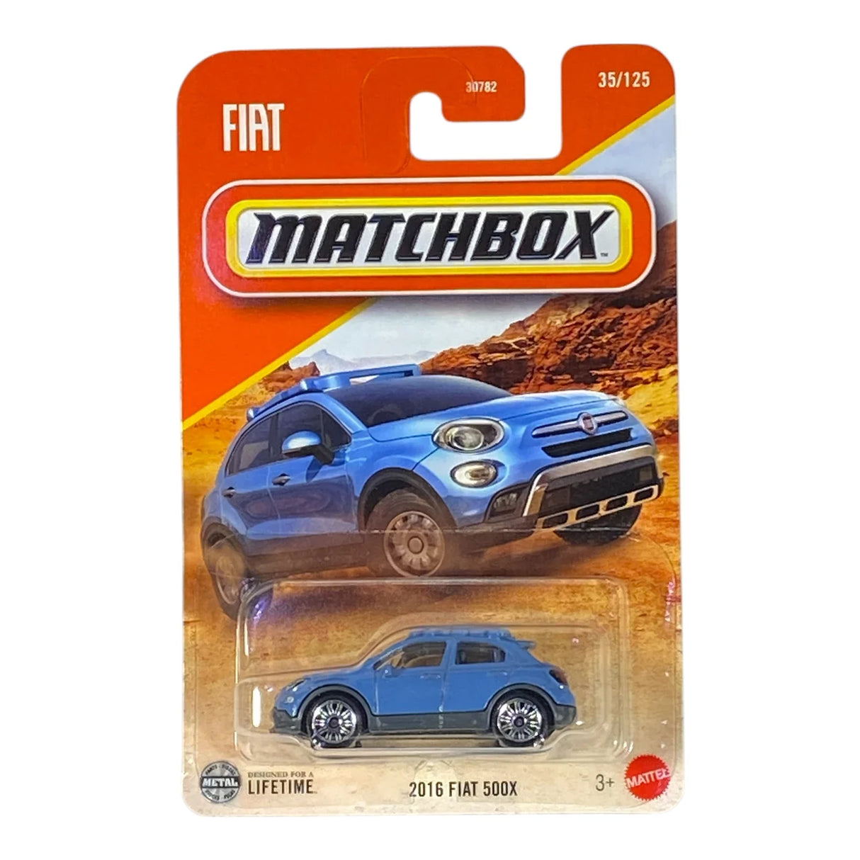Matchbox 2016 Fiat 500X - 2025 Matchbox Series 35/100