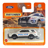 Matchbox 2016 Ford Interceptor Utility Short Card