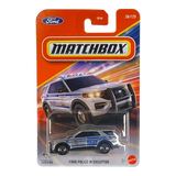 Matchbox Ford Police Interceptor | 2026 Matchbox Series 28/125