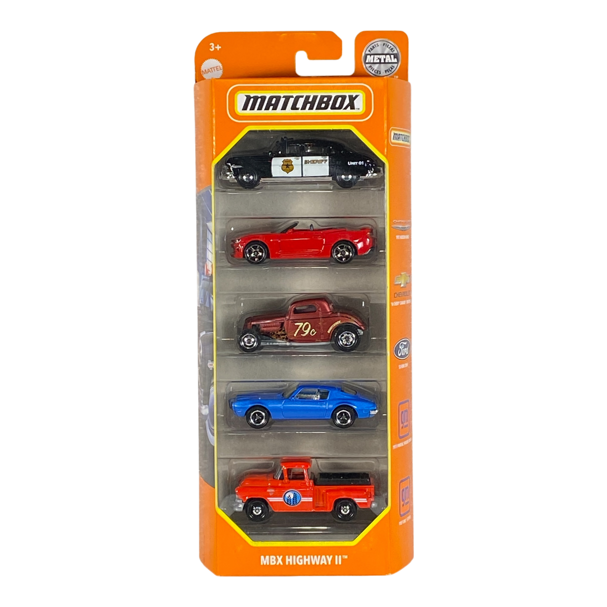 Matchbox MBX Highway II | 5 Pack Edition