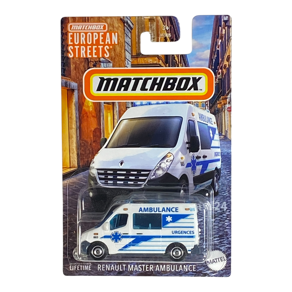 Matchbox Renault Master Ambulance | European Streets Series