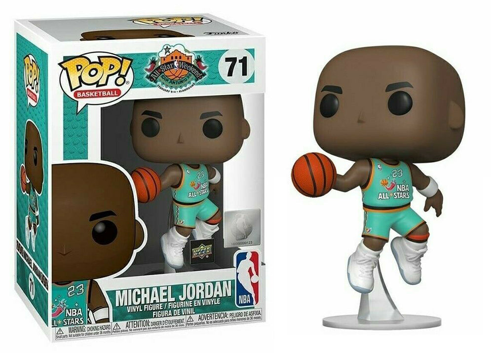Michael Jordan (All Star, Slam Dunk, Chicago Bulls, NBA) 71 - Upper Deck Exclusive