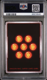 2021 DRAGON BALL SUPER 5 SAIYAN SHOWDOWN HIT, BATTLEFIELD MNPL #BT15-033 PSA 10