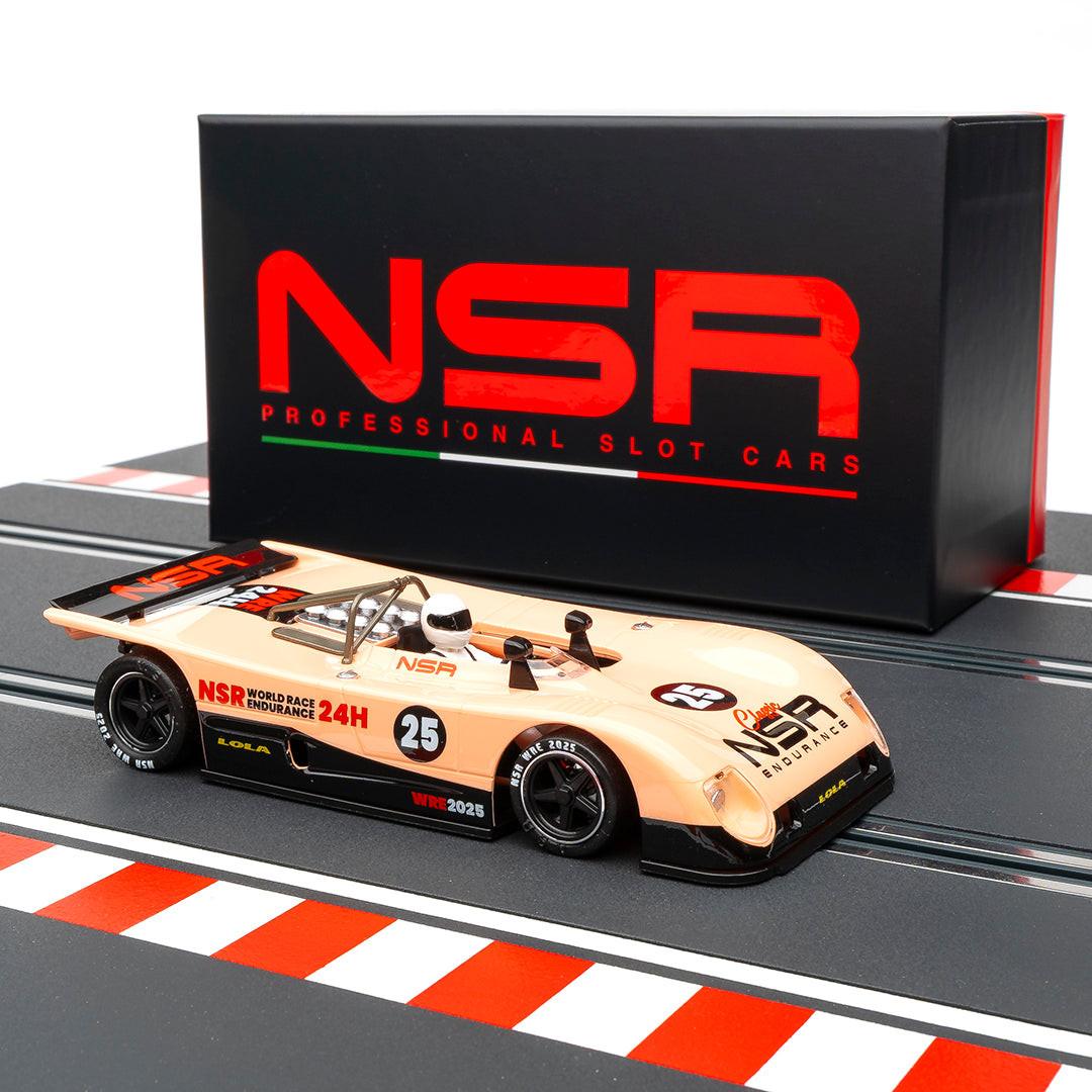 NSR Lola T280 WRE 24H 2025 Limited Edition Pink 1/32 Slot Car NSR0536
