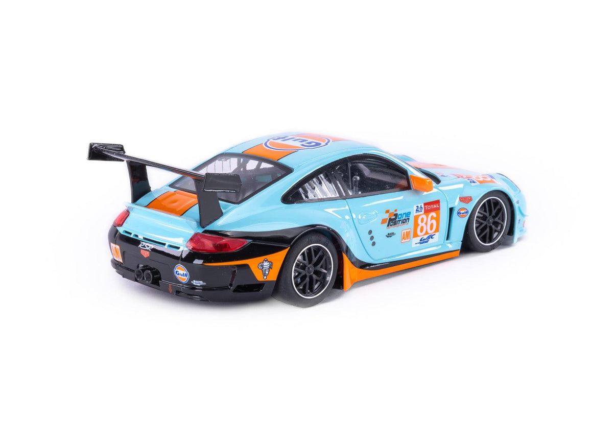 NSR Porsche 997 GT3 Gulf Le Mans 24h 2018 Sidewinder 1/32 Slot Car 0618SW