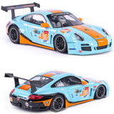 NSR Porsche 997 GT3 Gulf Le Mans 24h 2018 Sidewinder 1/32 Slot Car 0618SW