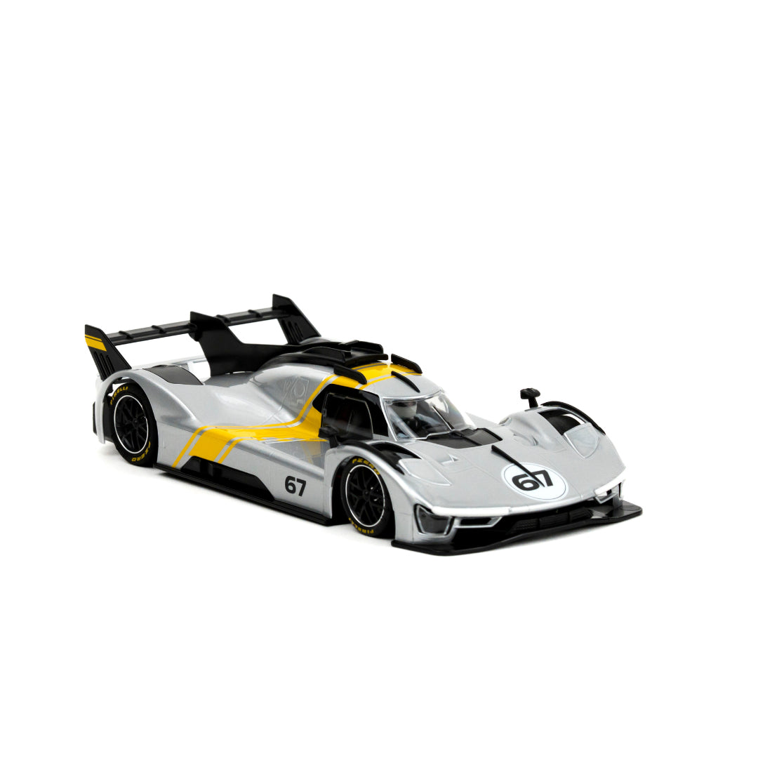 NSR Hypercar Test Car #67 Silver 1/32 Slot Car NSR0626 0626