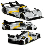 NSR Hypercar Test Car #67 Silver 1/32 Slot Car NSR0626 0626