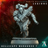 3D Printed Hellscape Marauder by Archvillain Games