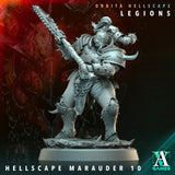 3D Printed Hellscape Marauder by Archvillain Games