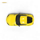 OM Model Toyota Supra A90 Initial D Ghost in Yellow 1:64