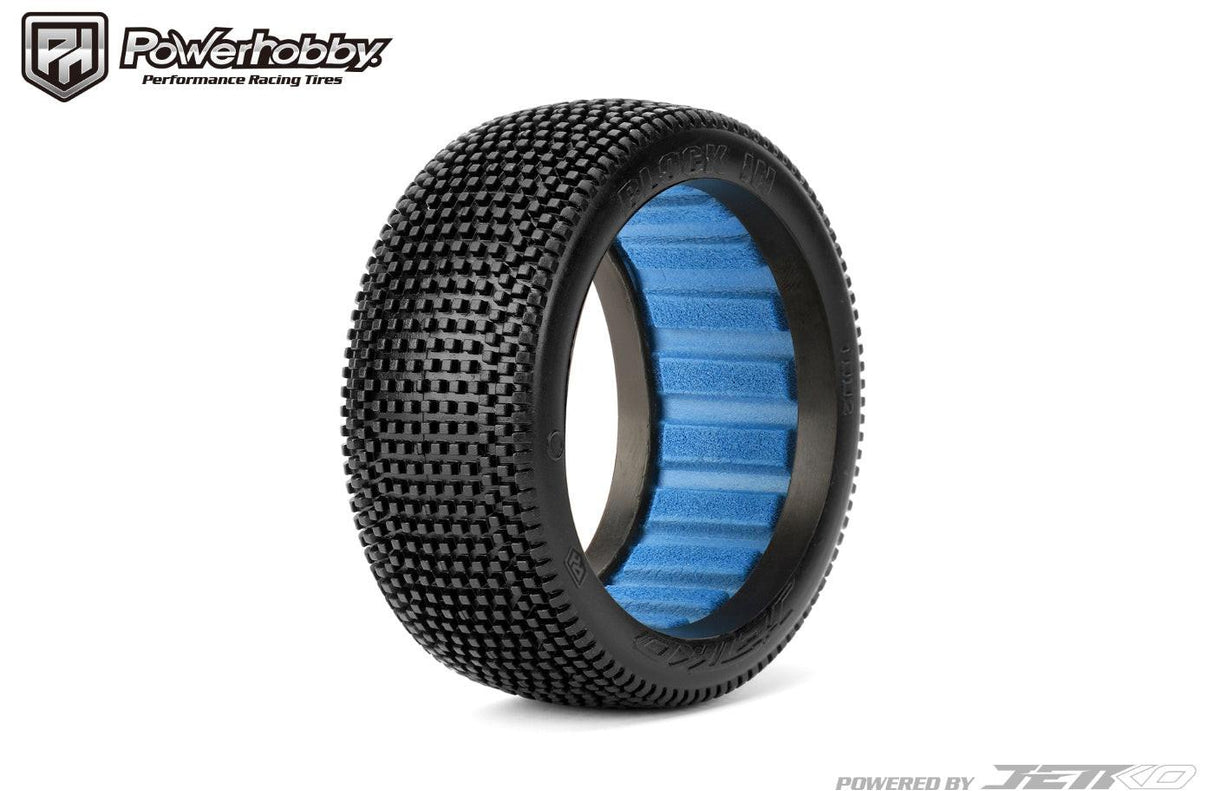 Powerhobby Sting 1/8 Buggy Tires (2) Medium Soft