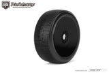 Powerhobby Lesnar 1/8 Buggy Mounted Tires Black Dish Wheels (2) Super Soft
