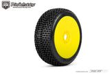 Powerhobby Dirt Slinger 1/8 Buggy Mounted Tires Yellow Dish Wheels (2) Ultra Soft
