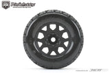 Powerhobby PHB1801CBMSGB 1/8 MT 3.8 Tomahawk Belted Mounted Tires (2) 17MM