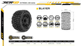 Powerhobby 1/8 MT 4.0 Slayer Belted Mounted Tires (2) 17MM