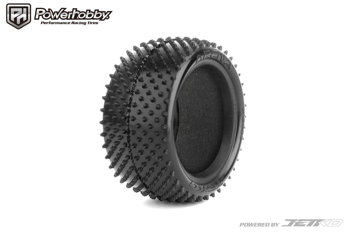 Powerhobby Arena 1/10 2WD / 4WD Rear Buggy Carpet Tires Composite Soft