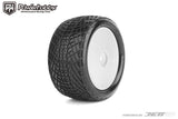 Powerhobby Positive Mounted Tires Rear 1/10 Buggy (2) White Ultra Soft