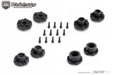 Powerhobby Defender SC Belted Tires (2) with Removable Hex Wheels