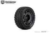 Powerhobby 1/10 Rally Car Avantgarde Mounted Tires Radial Wheels (4)