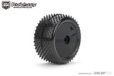 Powerhobby Challenger Rear Carpet Mini-B Tires Mounted 8mm Black Hard