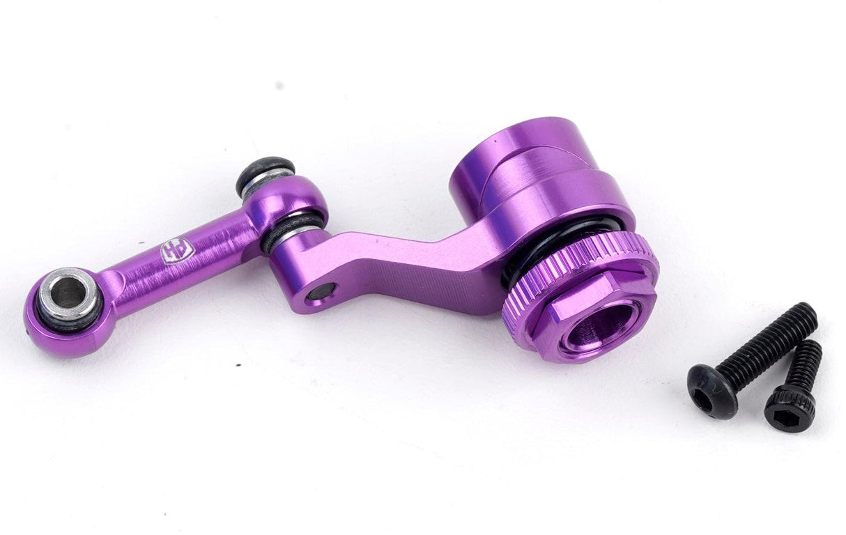 Powerhobby Aluminum Servo Saver Purple HPI RS4 Sport3