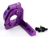 Powerhobby Aluminum Motor Heat Sink Mount Purple HPI RS4 Sport3