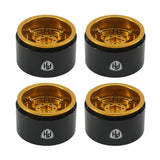 Powerhobby Aluminum 2.2" Beadlock Wheels Gold (4) 1/10 Rock Crawler
