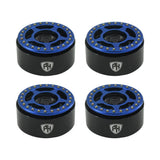 Powerhobby Aluminum 2.2" Beadlock Wheels Blue (4) 1/10 Rock Crawler