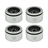 Powerhobby Aluminum 2.2" Beadlock Wheels Black Star (4) 1/10 Rock Crawler