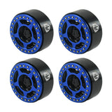 Powerhobby Aluminum 2.2" Beadlock Wheels Blue (4) 1/10 Rock Crawler