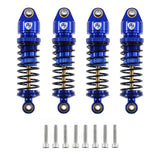Powerhobby Aluminum Front & Rear Shocks (4) Blue for Arrma Granite / Mojave GROM