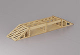 High Density RC Crawler Wood Trail Small Hill Bridge (H Style)