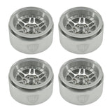 Powerhobby 1.9" 10MM Offset Aluminum Wheels Silver (4) 1/10 Crawler