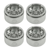 Powerhobby 1.9" 10MM Offset Aluminum Wheels Silver (4) 1/10 Crawler