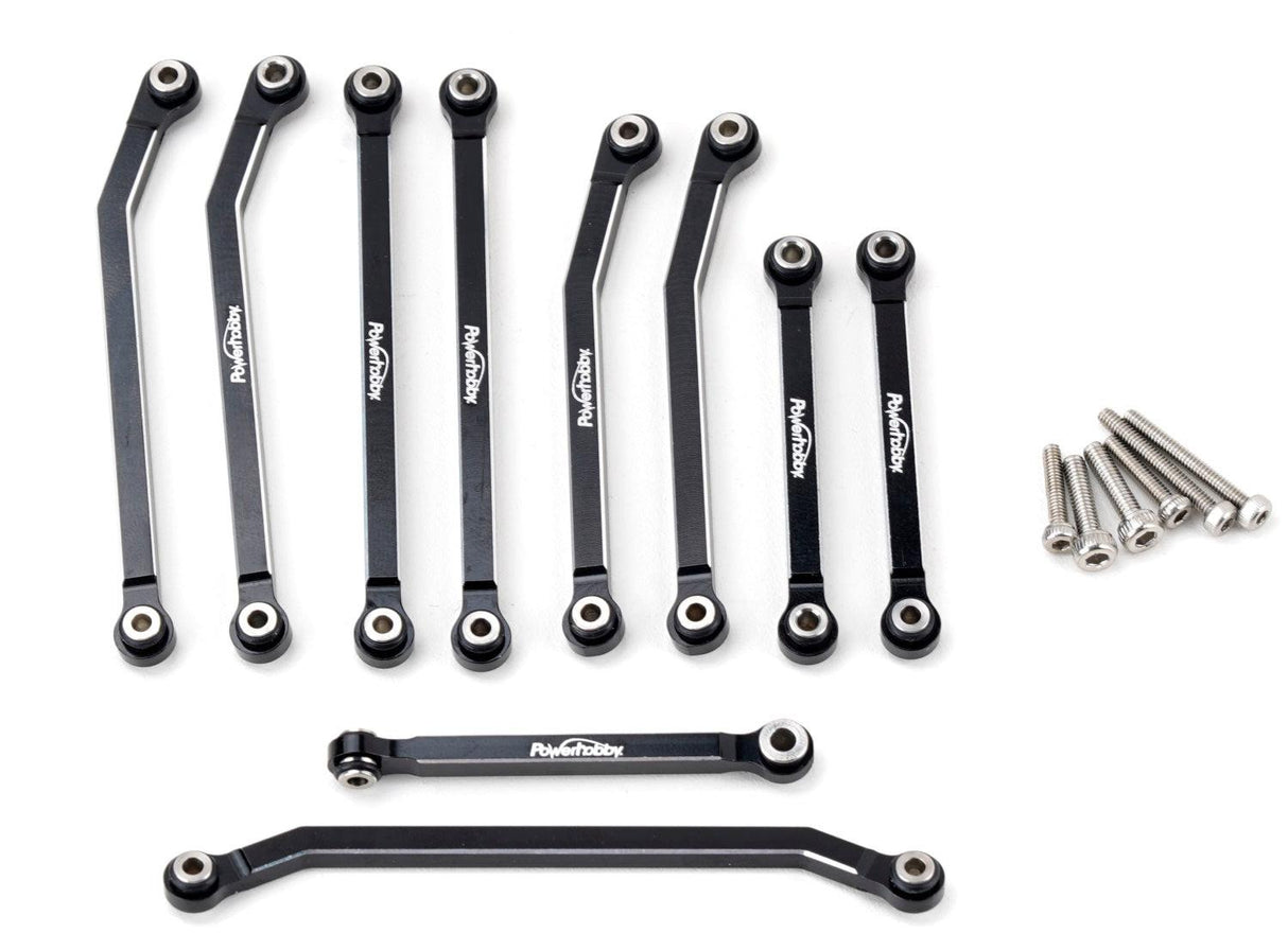 Powerhobby Aluminum High Clearance 4-Links w/Steering Link Redcat Ascent-18