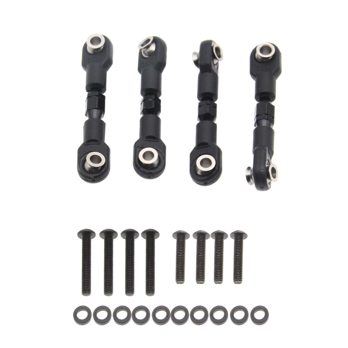 Powerhobby 7075 Aluminum Rod Black FOR Traxxas 4-Tec Drift
