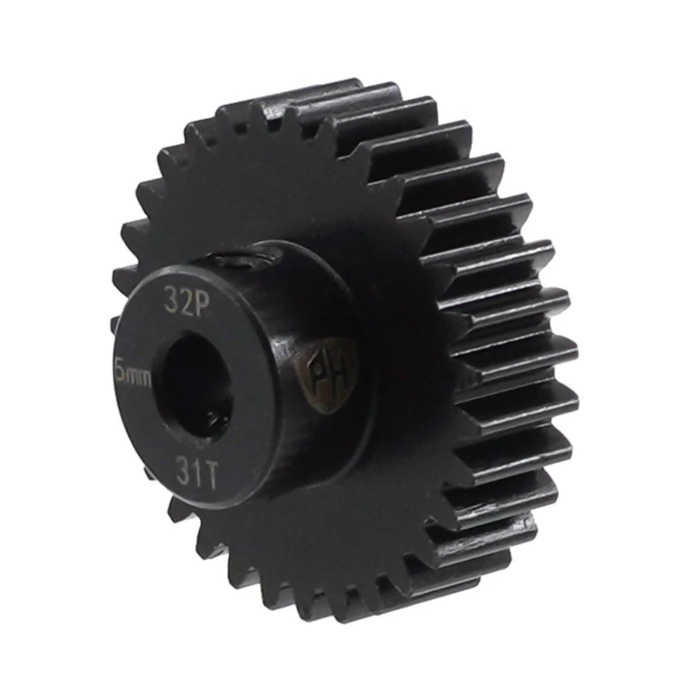 POWERHOBBY 6977 Hardened Steel 32P 5MM 31T Pinion Gear