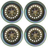 Powerhobby 1.9" Aluminum Wheels Gold (4) 1/10 Rock Crawler