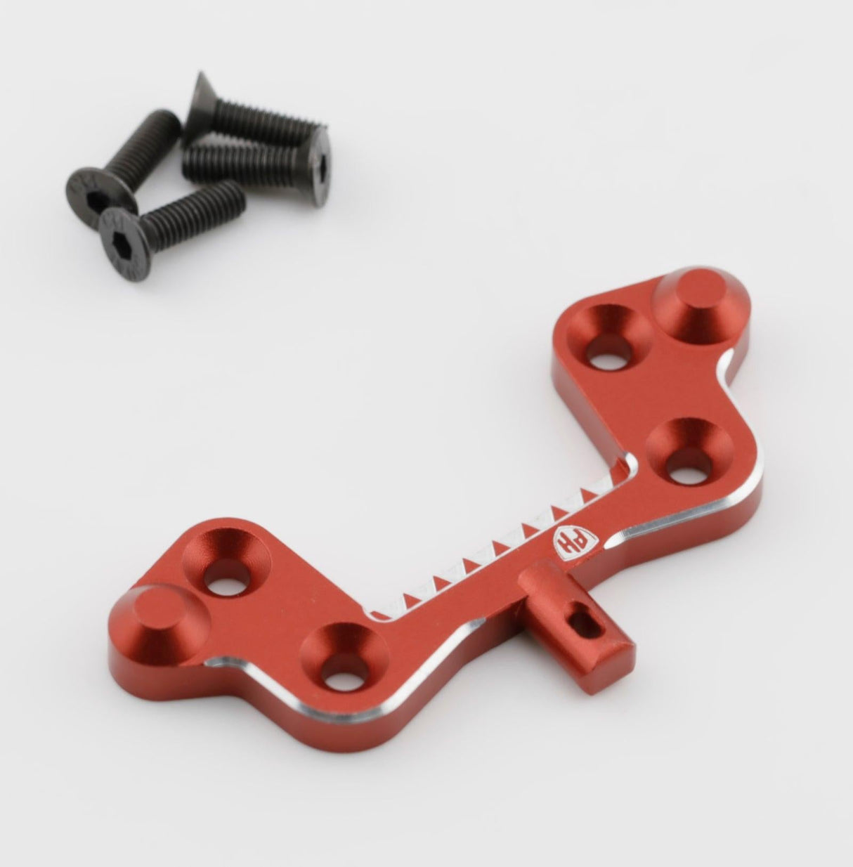 Powerhobby Aluminum Rear Body Post Tower Red Kyosho 1/10 Fazer Mk2